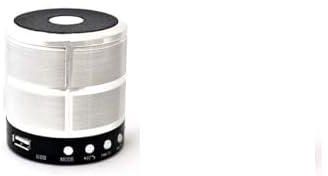 Mini Bluetooth Speaker WS-887 (Silver)