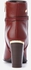 Shoe Room Ankle Heeled Boots - Maroon