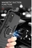 WEIOU Case for Huawei Honor 50 | Huawei Nova 9, Shockproof TPU/PC Protection Cover with 360° Rotating Ring Kickstand, Anti-Scratch Soft Silicone Bumper Phone Shell, Black