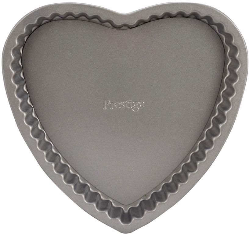 Prestige Loose Base Heart-Shaped Pan - Gray