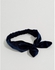 ASOS Velvet Bow Headband - Navy