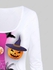 Halloween Colorblock Pumpkin Spider Web Print T-shirt - 5x | Us 30-32