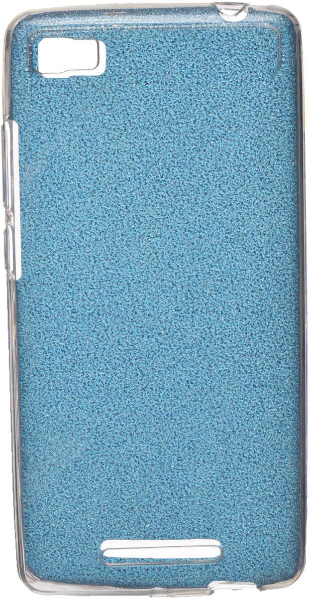 Glitter Back Cover for Huawei L8 Lite, Blue