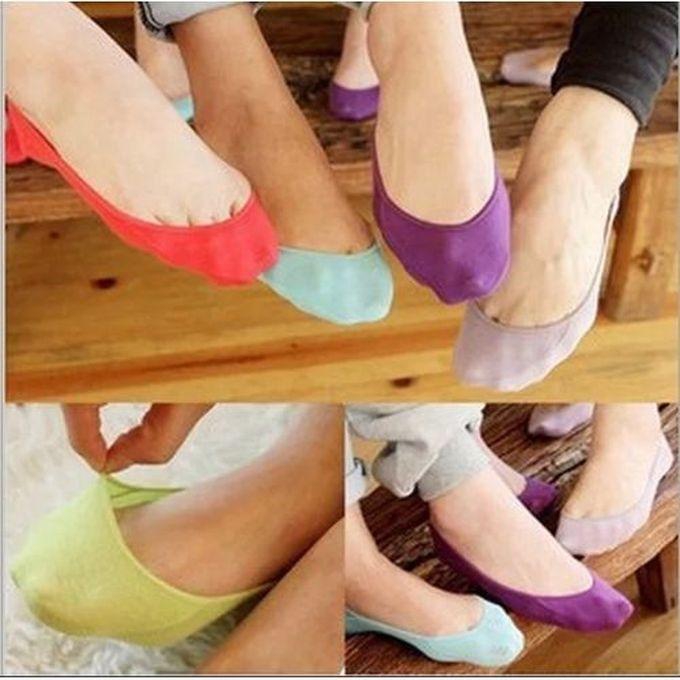 Set Of 12 Pairs Invisible Socks