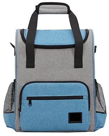 COKYIS Picnic Backpack Oxford Cloth Portable Thermal Insulated Cooler Bag Detachable Shoulder Strap Ice Bag Lunch Bento Bag Backpack Picnic Supplies (Color : Hortel�)