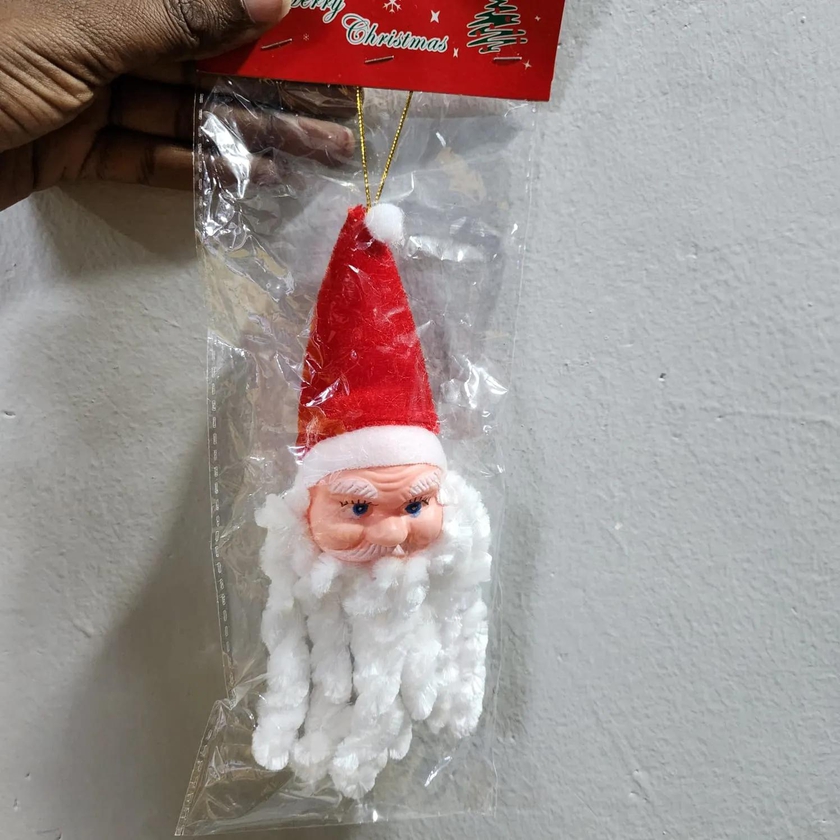 Christmas Tree Decor Santa Claus/Snowman/Deer Round Bell-