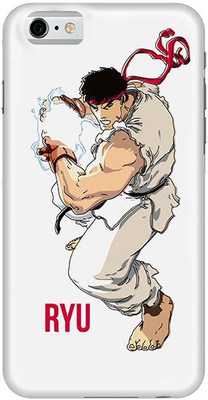 Stylizedd  Apple iPhone 6 Premium Slim Snap case cover Matte Finish - Street Fighter - Ryu ‫(White)  I6-S-224