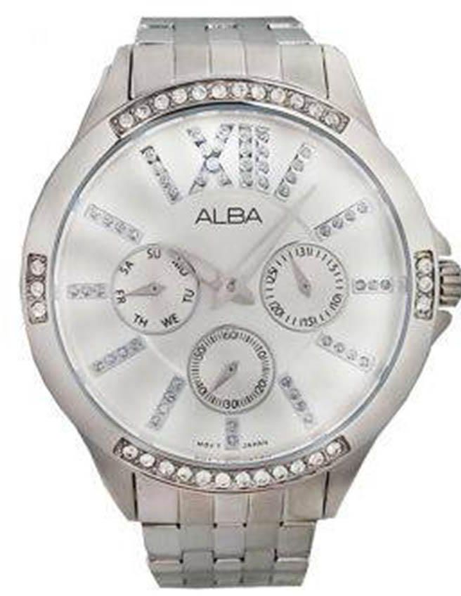 ALBA AP6221X1 Stainless Steel Watch – Silver