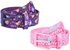 Shopkins Kids Belt Pink Lavender- Pack of 2 - 3-10 Years- Babystore.ae