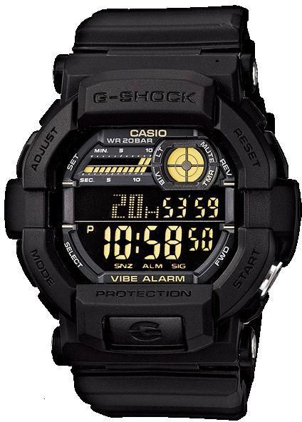 Casio G-Shock Men's Digital Dial Black Resin Band Watch [GD-350-1B]