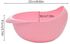 Forreen Drain Basket, 2 Pieces Rice Washer Strainer Multifunctional Portable Practical Colander Strainer Plastic Thickened Rice Washing Bowl for Storing Straining Cleaning (Green,Pink)