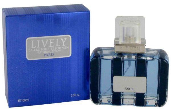 Lively Natural Spray by Paris Parfums for Men, Eau De Toilette 100 ml