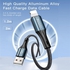 Yesido CA94 2.4A USB to 8 Pin Charging Cable, Length: 2m