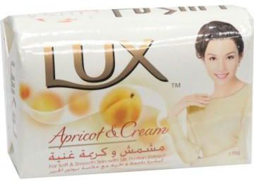 LUX SOAP BAR APRICOT&CREM 170G