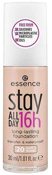 Essence Stay ALL DAY 16h Long-lasting Foundation - 20 Soft Nude