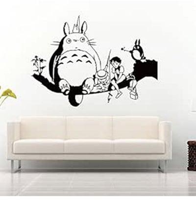 My Neighbor Totoro 3d Wall Sticker Home Decor Anime Cartoons For Kids Bedroom Living Room Wallpaper