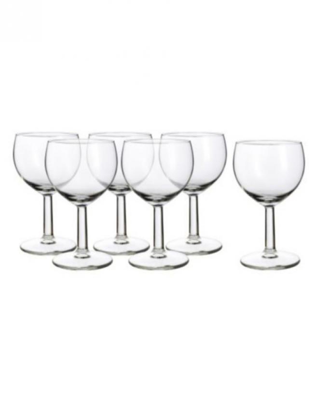 Monella Glass Cups Set - 6 Pcs