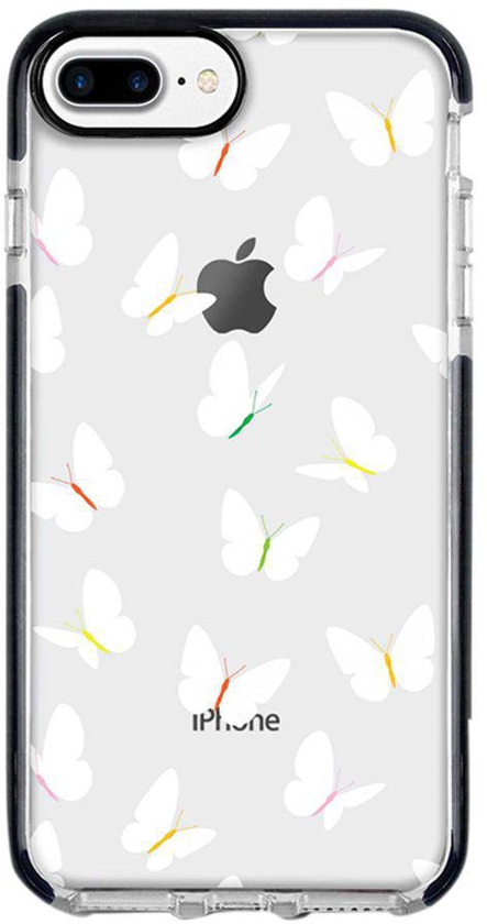 Protective Case Cover For Apple iPhone 8 Plus Fluttering Butterfly