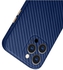 Air Carbon Case Ultra Slim Carbon Fiber Pattern Back Cover Skin for iphone 13 Pro Max Blue