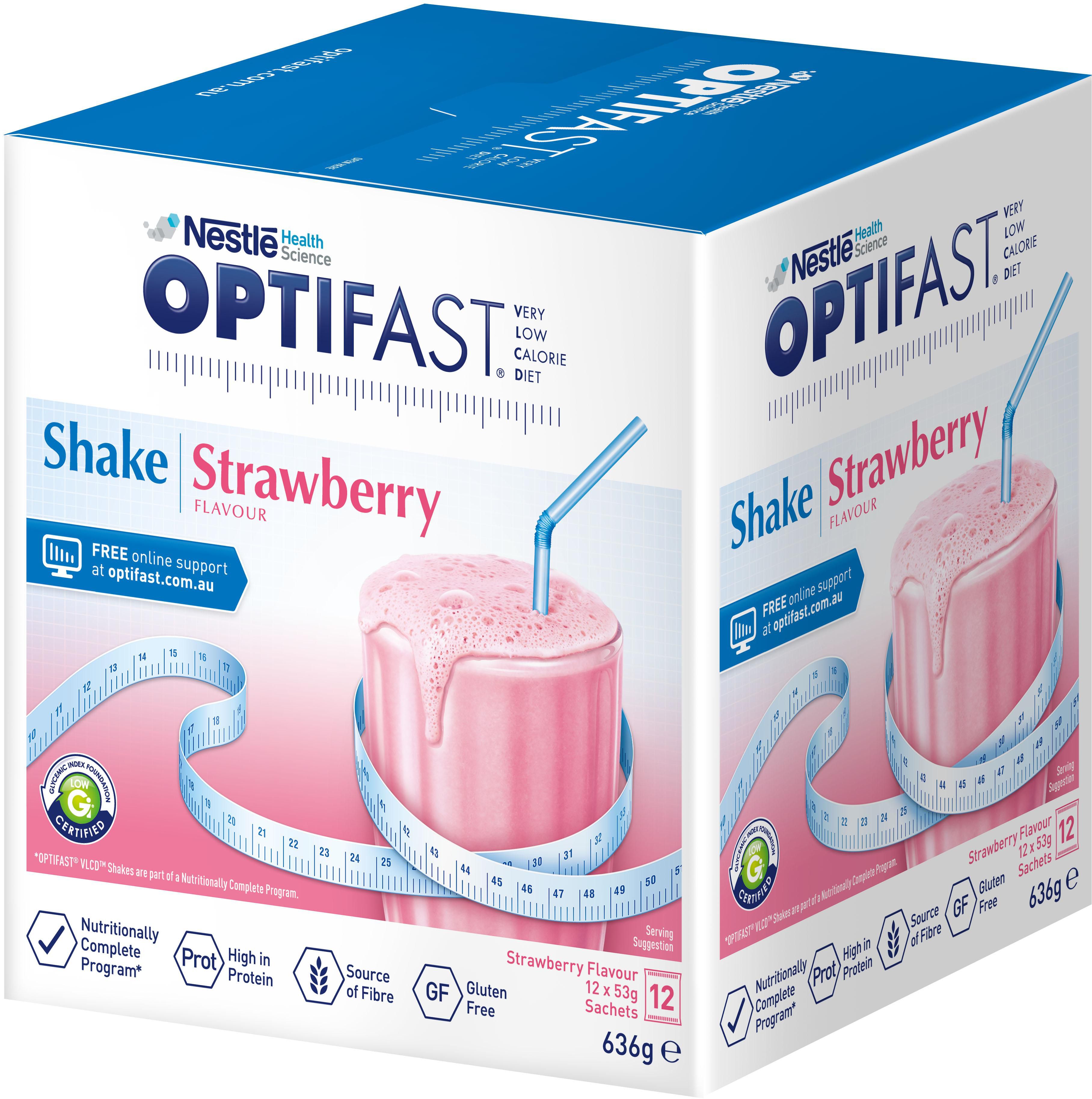 Nestle Optifast VLCD Shake (Strawberry Flavour)