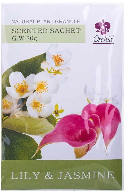 Orchid Natural Scented Sachet, Lily & Jasmine (20 g)