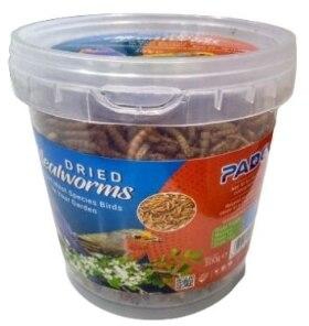 PADO Dried Meal Worms Treat for Birds 200G