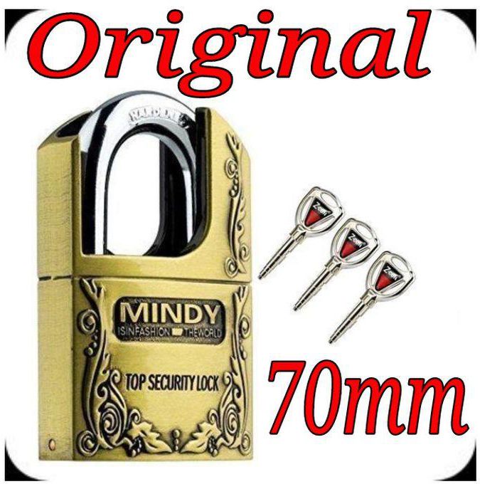 Mindy Padlock For Safety And Security 70mm Large Size .