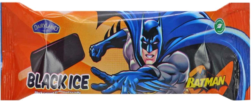 Dairyland Warner Bros Batman Black Ice Cream 70ml