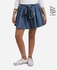 Agu Denim Mini Skirt - Medium Blue