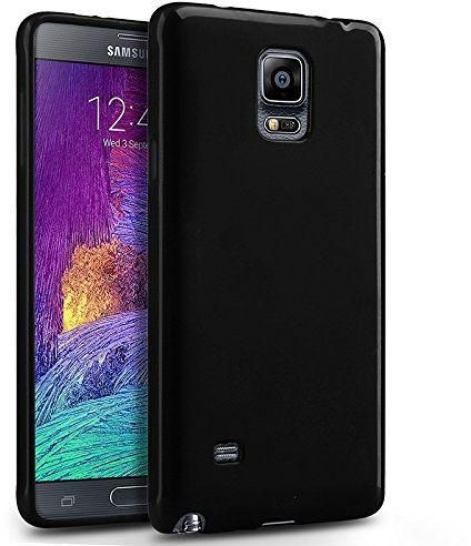 Samsung Galaxy Note 4 SLIM FIT Premium Flexible TPU Gel Case - Black