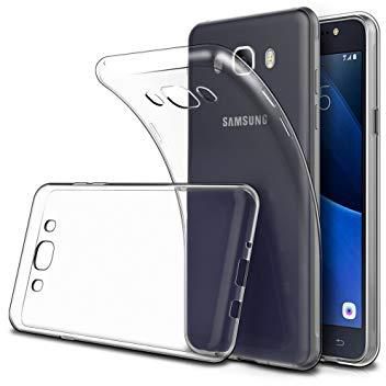 Ultra Thin Silicone TPU Case Compatible with Samsung Galaxy J5 (Clear)