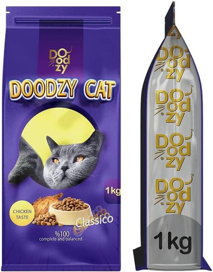 Doodzy Cat Food دودزي كلاسيكو دراي فود قطط 1 كجم