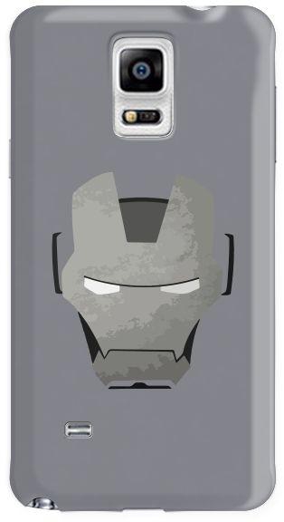 Stylizedd Samsung Galaxy Note 4 Premium Slim Snap case cover Matte Finish - Stoned Iron Man