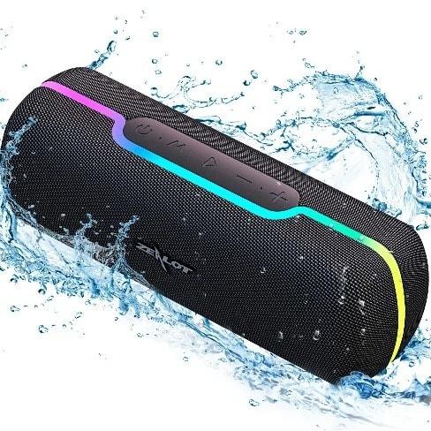 S55 Portable Stereo Bluetooth Speaker With Built-in Mic