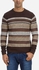 Tie House Striped Pullover - Olive