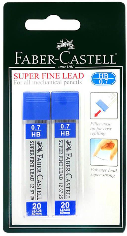 Faber-Castell - Super Fine Leads 0.7mm 40pcs- Babystore.ae