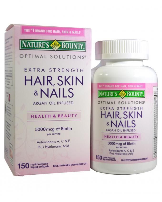 Nature's bounty Hair Skin And Nails Nature's Bounty للشعر والبشرة والأظافر - 150 كبسولة