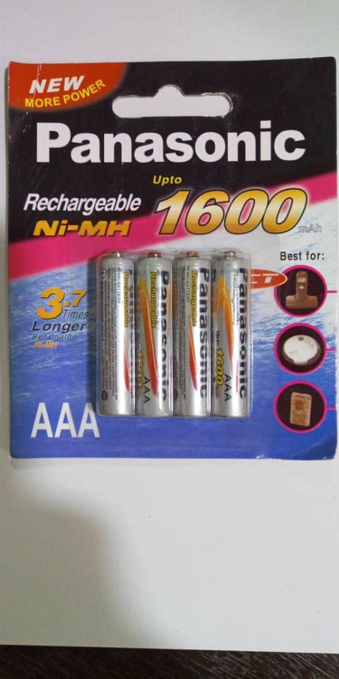 Panasonic AAA Rechargeable Battery - 4 PCS