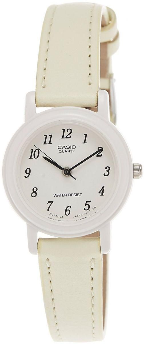 Casio for Women Analog LQ-139L-9BDF Leather Watch