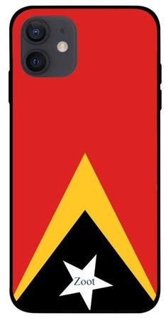 Printed Case Cover -for Apple iPhone 12 mini Red/Black/Yellow Red/Black/Yellow