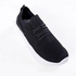 Activ Hard Rubber Sole Decorative Lace Slip On Sneakers - Black