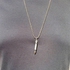 Handmade Necklace Bullet Design For Men - ٍSilver Plated And Neikel Platinum