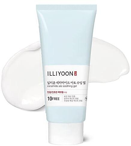 Illiyoon Ceramide Ato Soothing Gel 175ml(5.91oz) | High Moisturizing Cooling Gel Lotion for Tired and Dry Skin