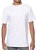 Fashion Men's White Plain T-Shirt-White