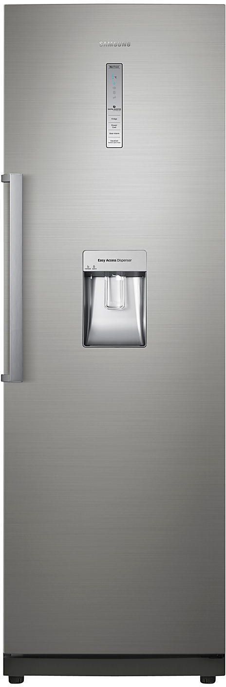 Samsung Refrigerator Free Standing Fridge with Water Dispenser 350Ltr Titanium Silver RR35H66107F