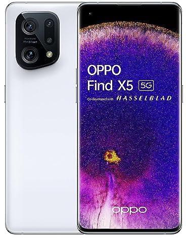 OPPO Find X5 5G - Smartphone 256GB, 8GB RAM, Dual Sim, White