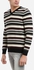 Cellini Striped Pullover - Black & Beige