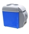 Portable Electronic Cooling And Warming Refrigerator - 7.5 Litres - Grey/Blue