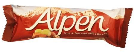 Alpen Fruit & Nut with Milk Chocolate Bar 29 G