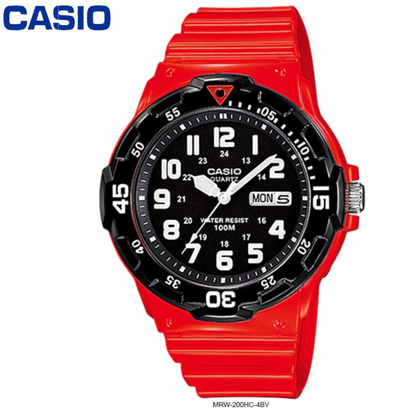 Casio MRW-200HC Analogue Watches 100% Original & New (4 Colors)